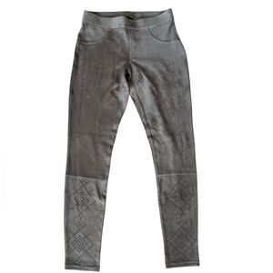 Hue Leggings The Edit, Laser Cut Micro Suede, New, Women's Small